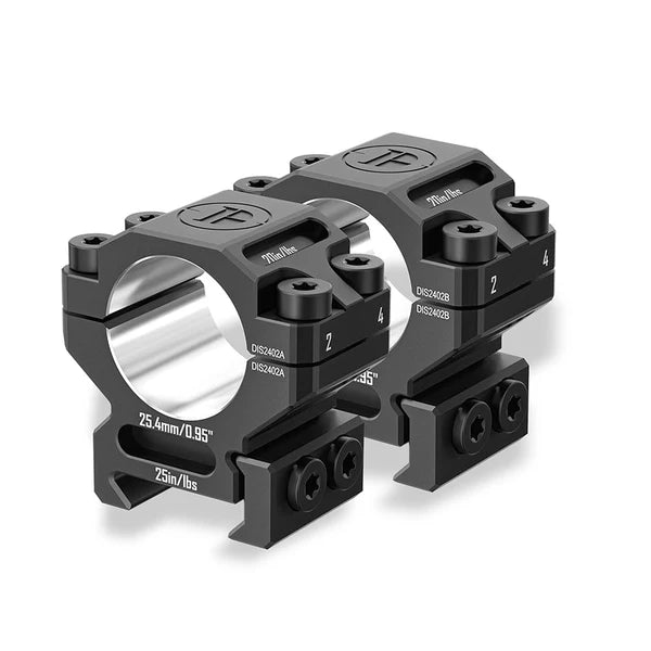 6061 Aluminum Scope Rings – 25.4mm/30mm/34mm/35mm Tube