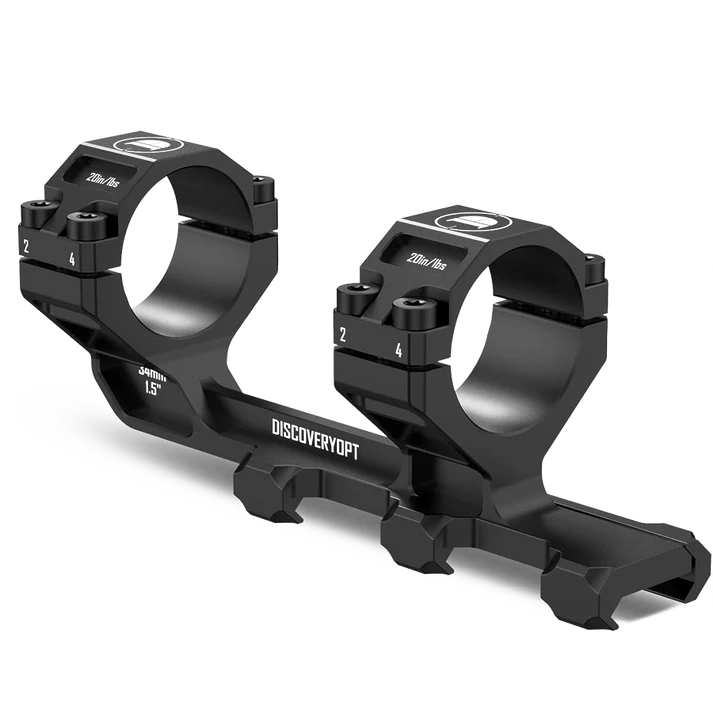 0 MOA unimount for Picatinny, 30/34mm