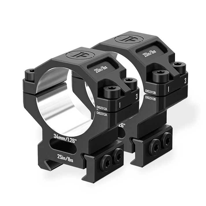 7075 Aluminum Scope Rings – 25.4mm/30mm/34mm Tube