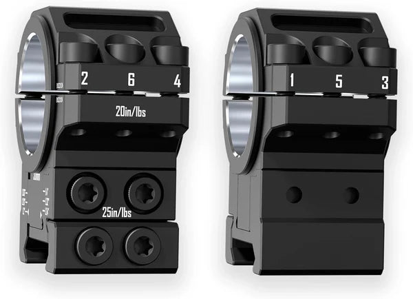 Adjustable Scope Rings – 25.4mm/30mm Tube