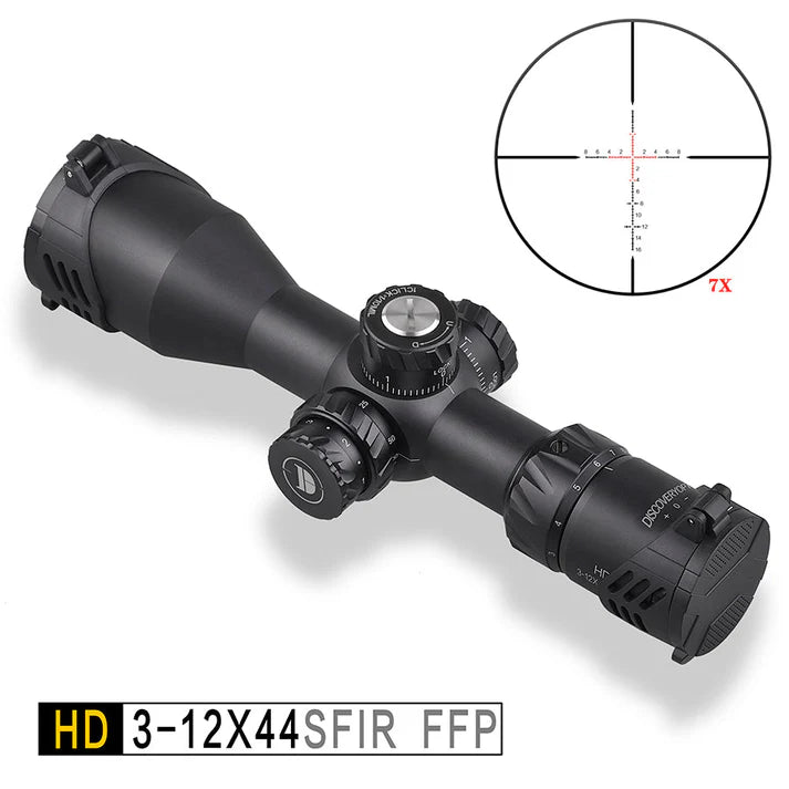 HD 3-12X44SFIR FFP-MRAD