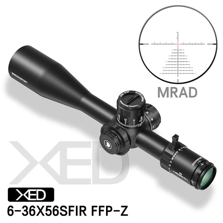 XED 6-36X56SFIR FFP-MRAD (Rings Included)