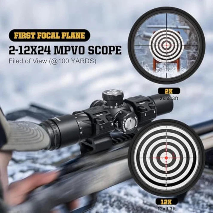 HD 2-12X24SFIR FFP-MRAD