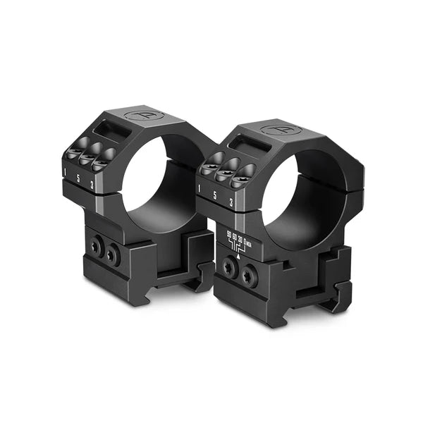 7075 Aluminum Heavy Duty Angle-Adjustable 30/60/90 MOA Scope Rings
