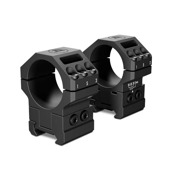 7075 Aluminum Heavy Duty Angle-Adjustable 30/60/90 MOA Scope Rings