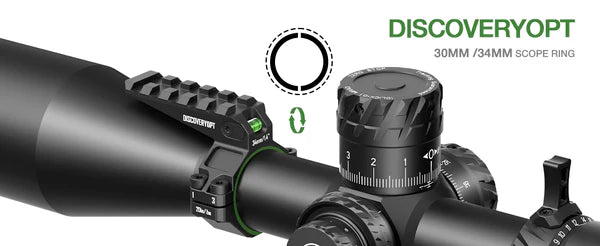 6061 Aluminum Scope Ring Adapter – 30mm/34mm Tube